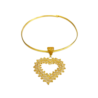 Mediterranean Heart Choker