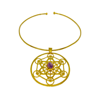 Metatron Hoop Pendant