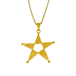 Cadena Estrella 5 Puntas